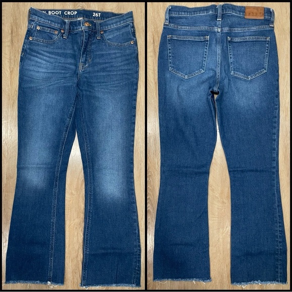 J. Crew Denim - J Crew Demi Bootcut Crop Jean